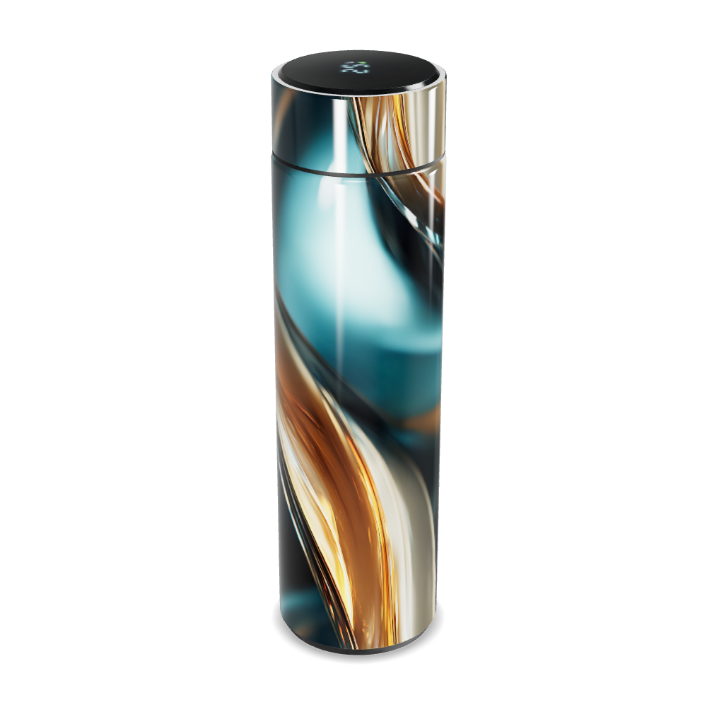 Garrafa Térmica Touch - Estampa Abstrata