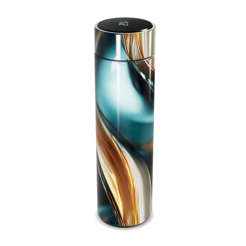 Garrafa Térmica Touch - Estampa Abstrata