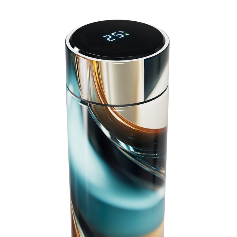 Garrafa Térmica Touch - Estampa Abstrata