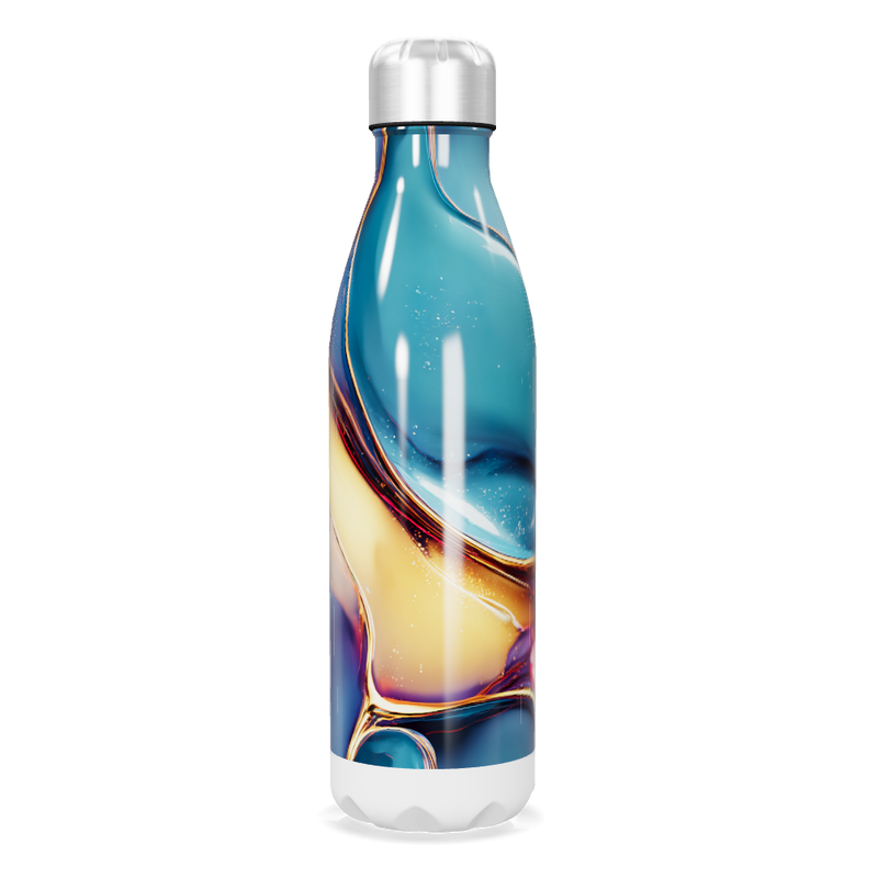 Garrafa Inox - Cores Marmorizadas