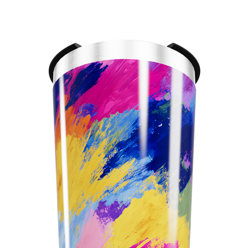 Copo Térmico - Estampa Colorida Aço Inox