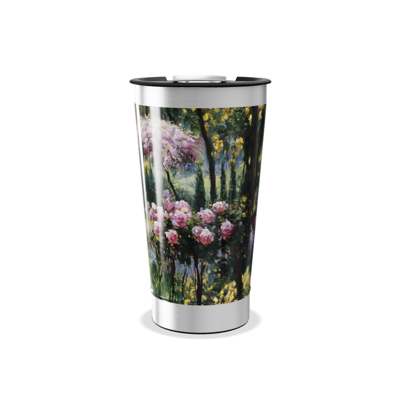 Copo Térmico - Estampa Jardim Floral