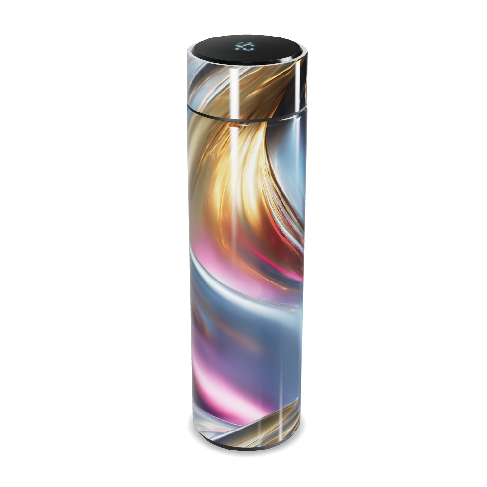 Garrafa Térmica Touch Estampa Multicolorida Inox