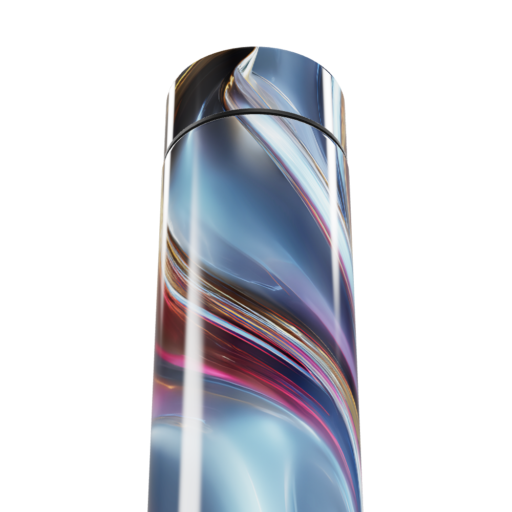 Garrafa Térmica Touch Estampa Multicolorida Inox