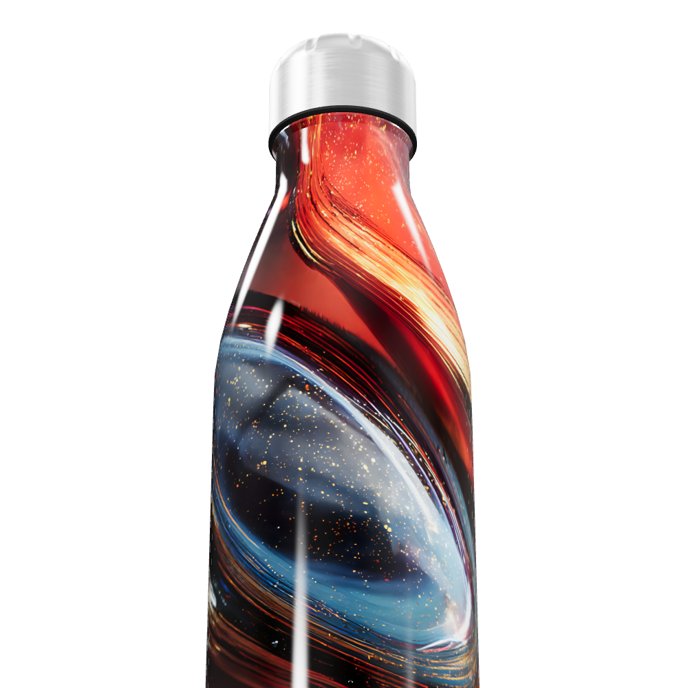 Garrafa Inox Estampada Multicolorida