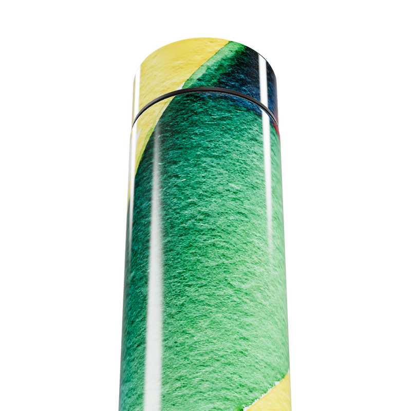 Garrafa Térmica Touch Estampa Verde Amarela