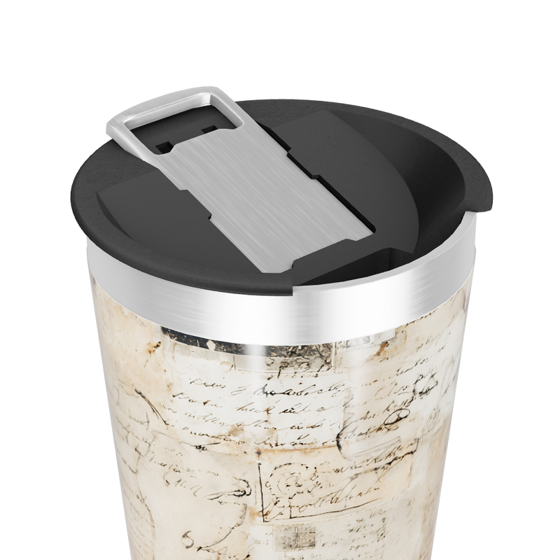 Copo Térmico - Estampa Vintage Papel