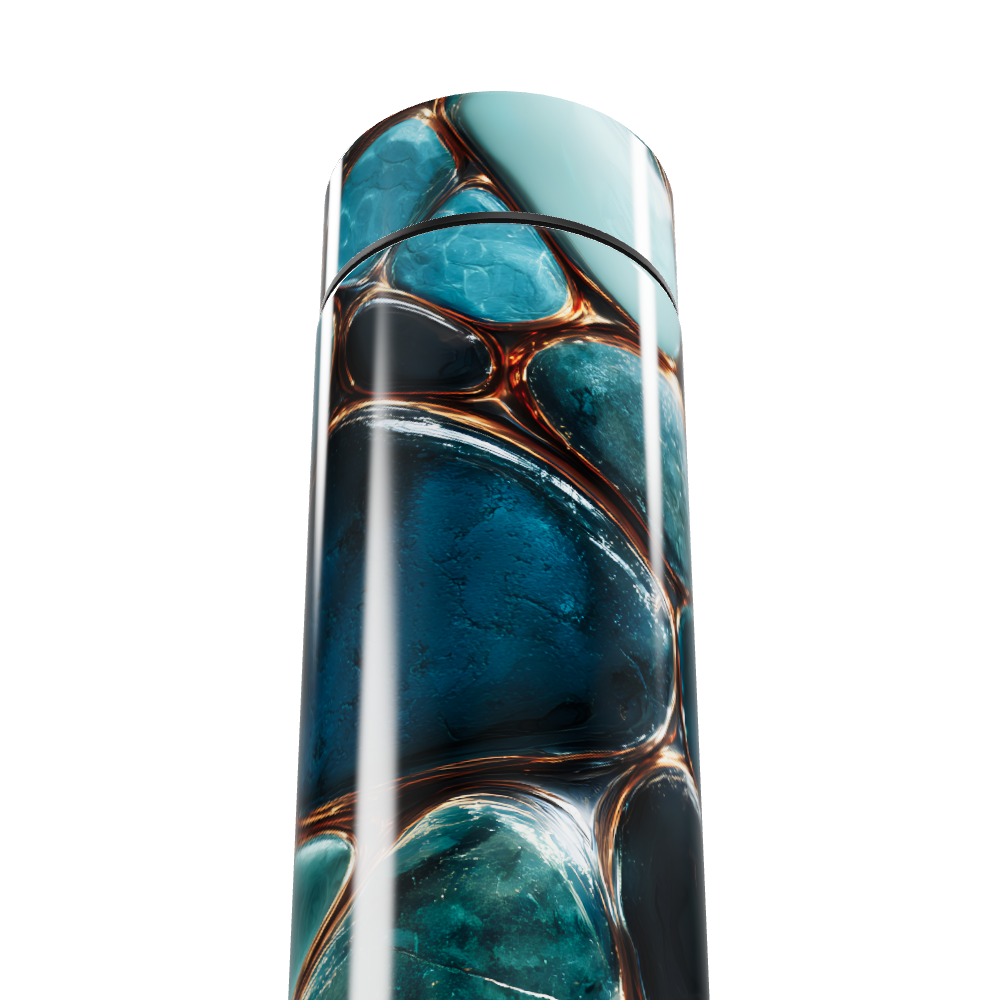 Garrafa Térmica Touch - Azul Pedra Digital