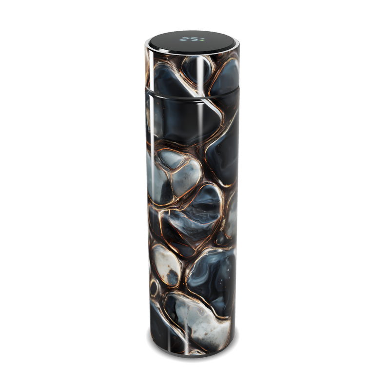 Garrafa Térmica Touch - Marmorizada Digital