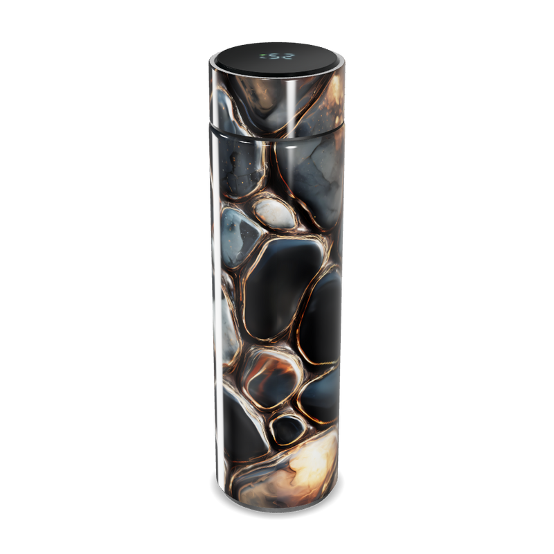 Garrafa Térmica Touch - Marmorizada Digital