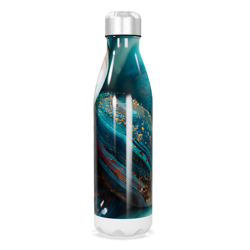 Garrafa Inox - Azul Abstrato 750ml