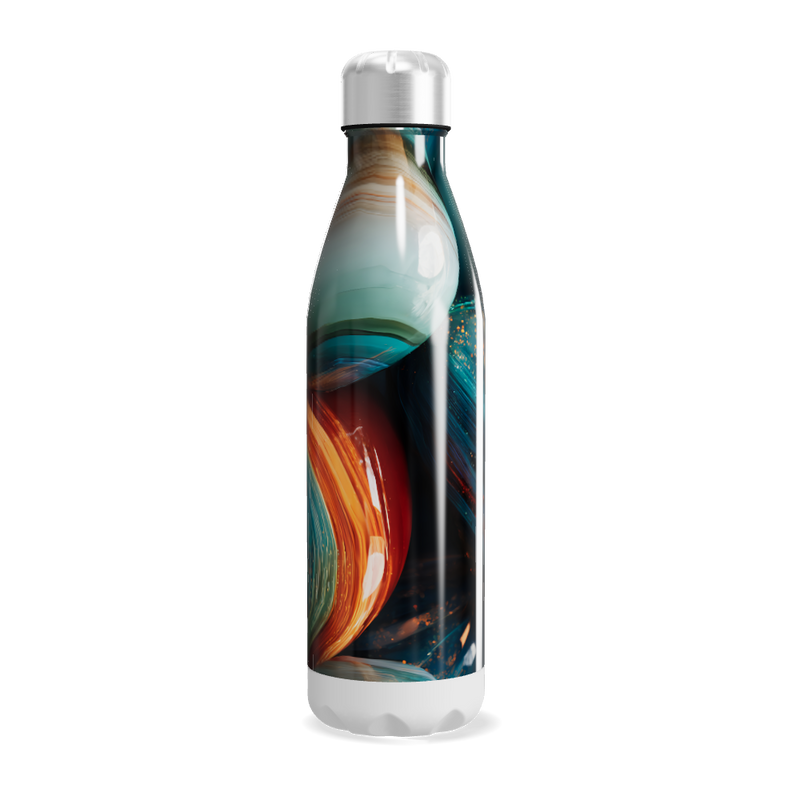 Garrafa Inox - Azul Abstrato 750ml