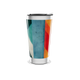 Copo Térmico - Estampa Geométrica Colorida