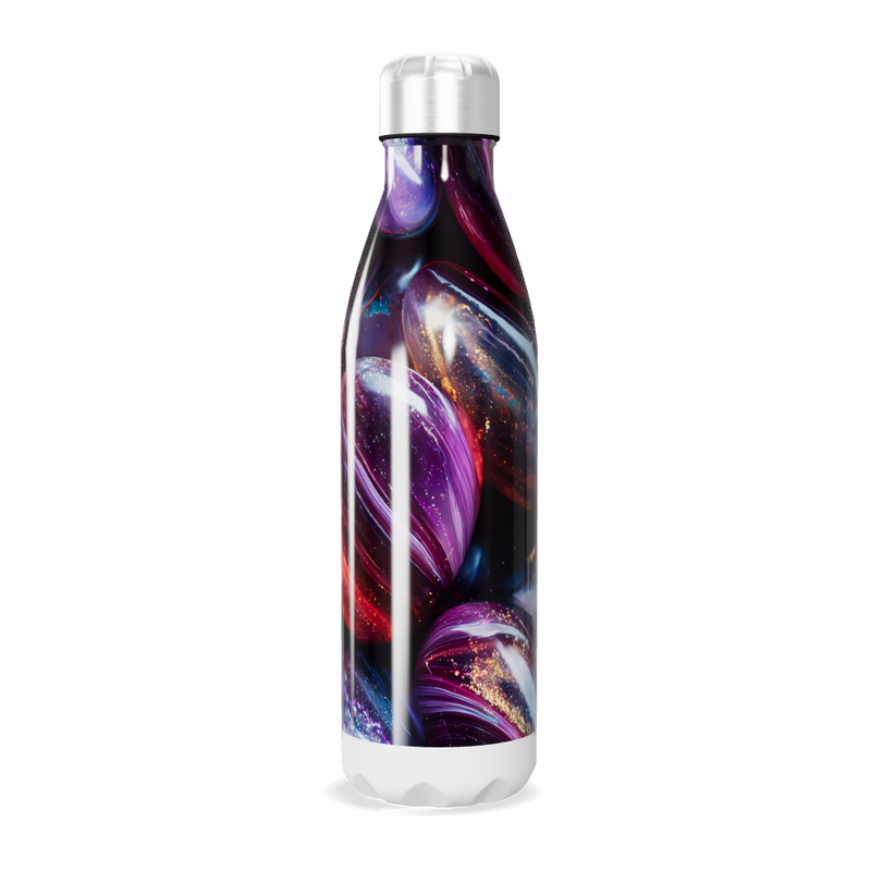 Garrafa Inox - Estampa Galáxia Colorida
