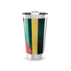 Copo Térmico - Listras Coloridas Aço Inox