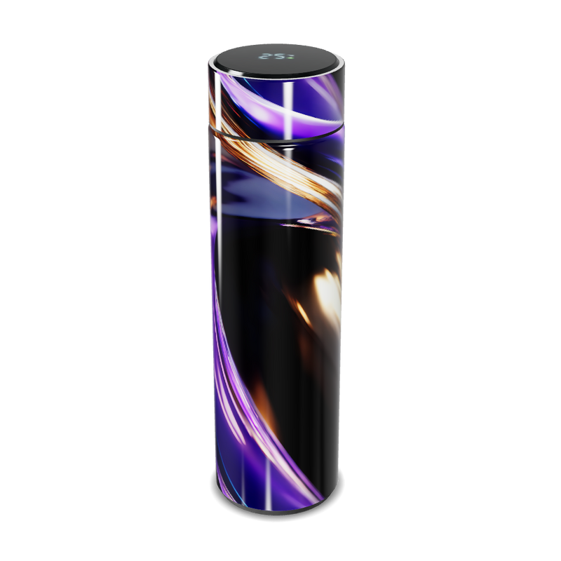 Garrafa Térmica Touch Estampa Abstrata Colorida