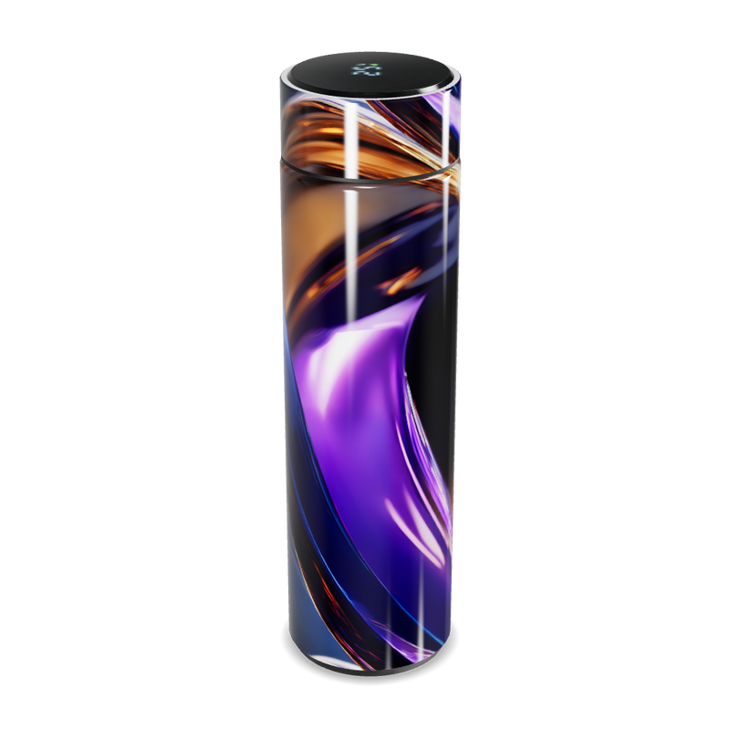 Garrafa Térmica Touch Estampa Abstrata Colorida