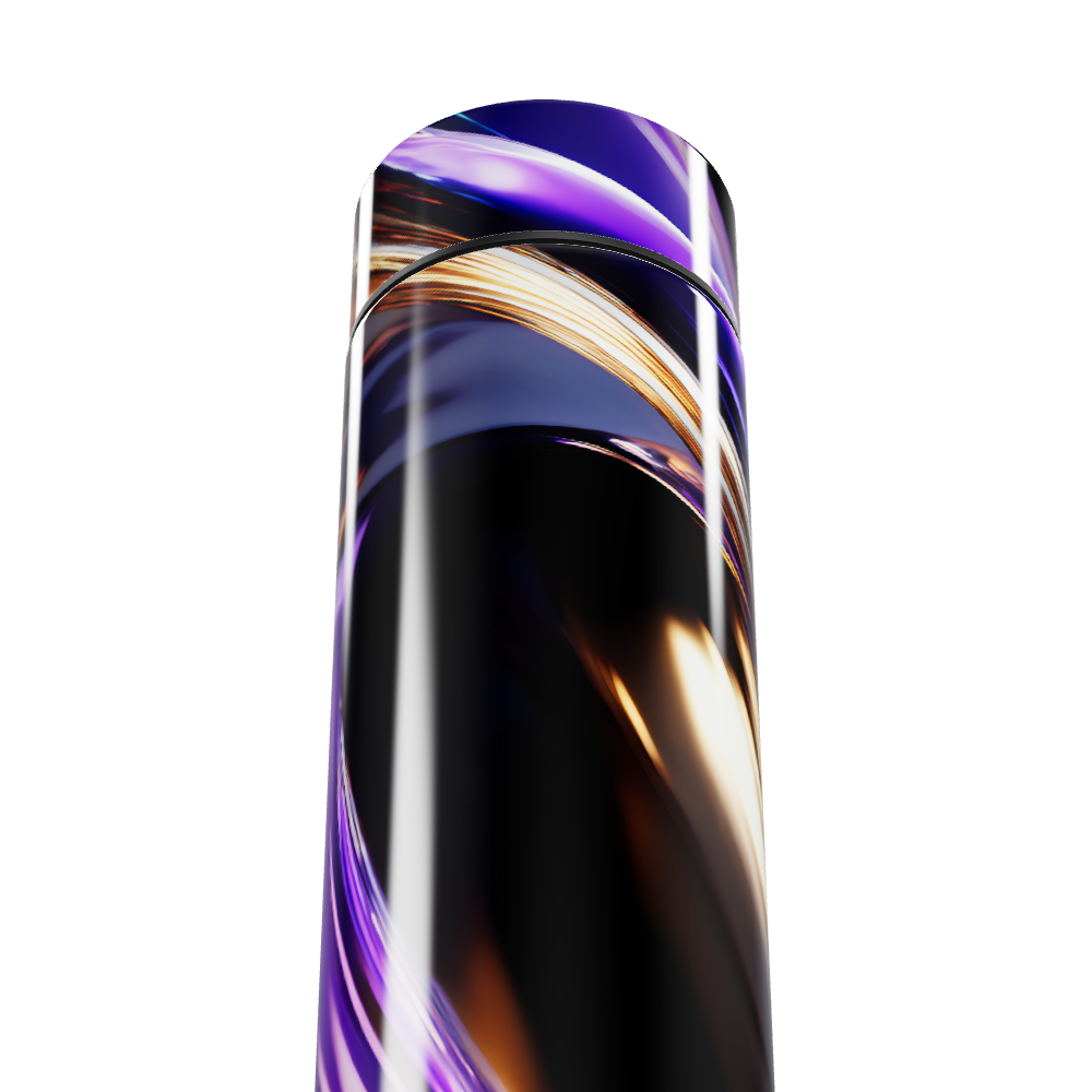 Garrafa Térmica Touch Estampa Abstrata Colorida