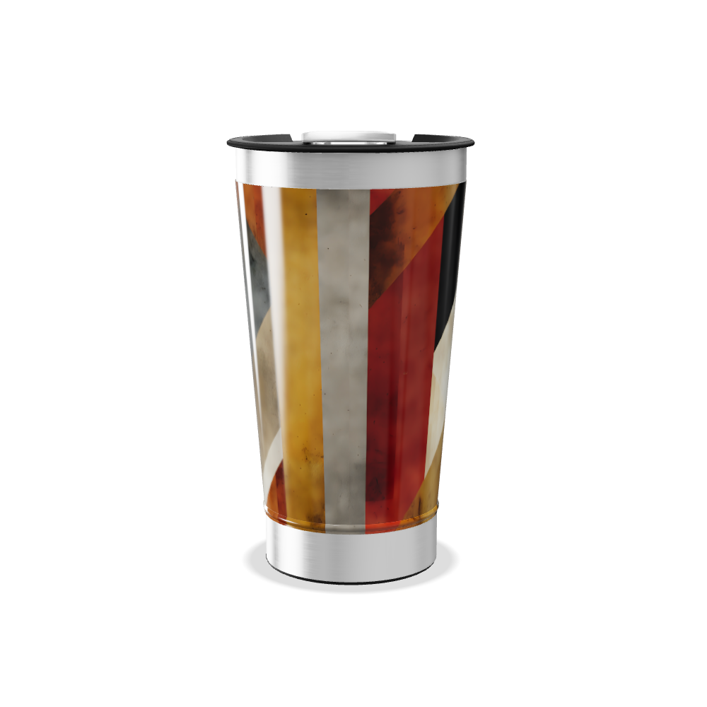 Copo Térmico - Estampa Geométrica Colorida