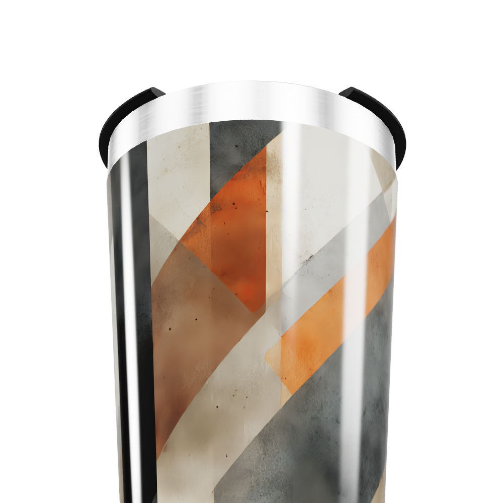 Copo Térmico - Estampa Geométrica Colorida