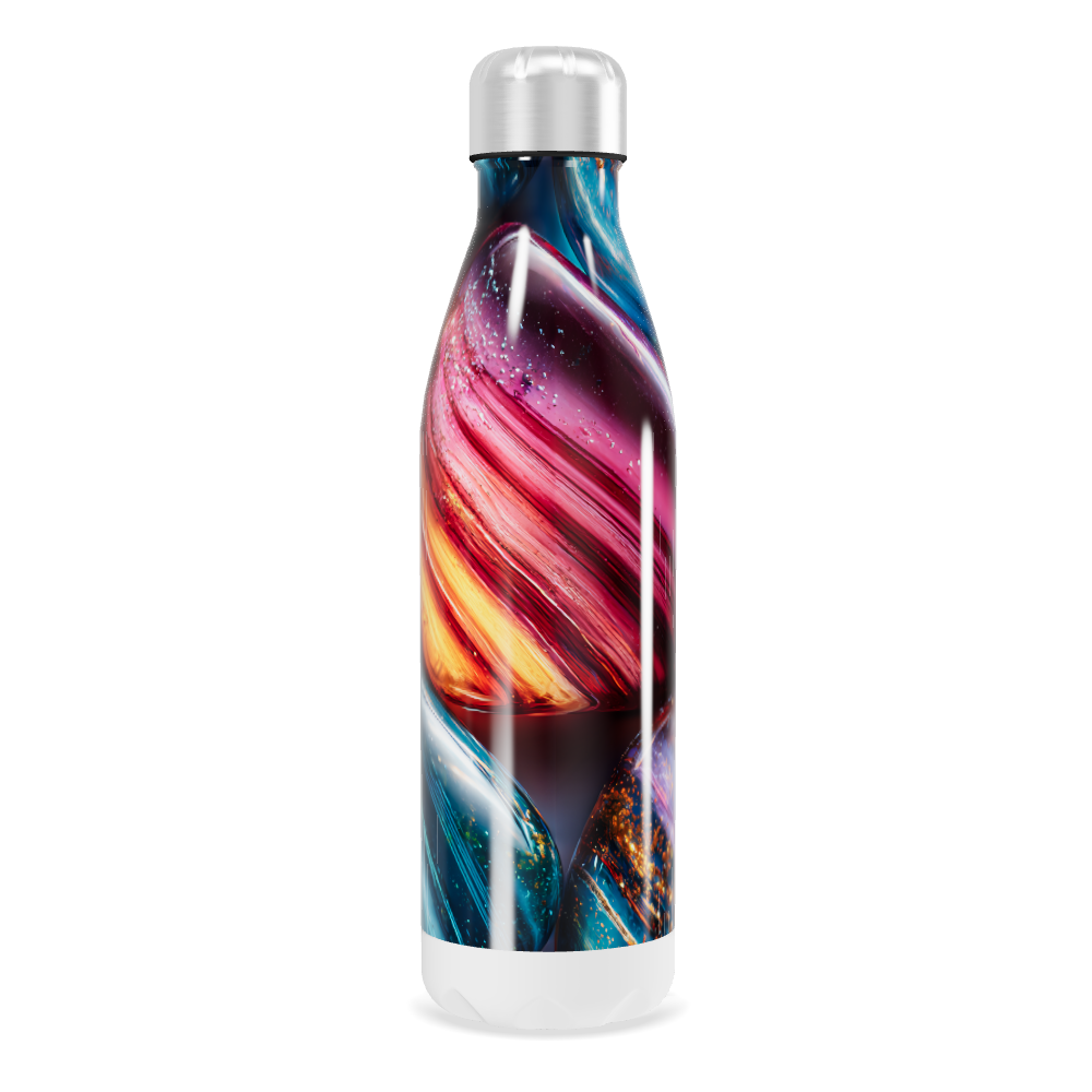 Garrafa Inox - Estampa Colorida Moderna
