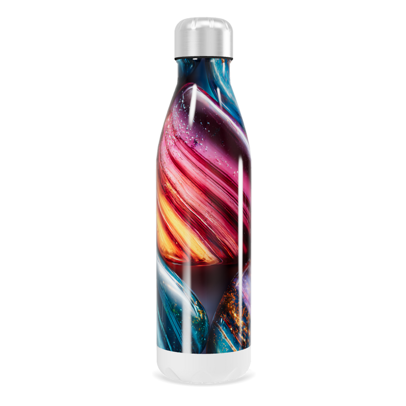 Garrafa Inox - Estampa Colorida Moderna
