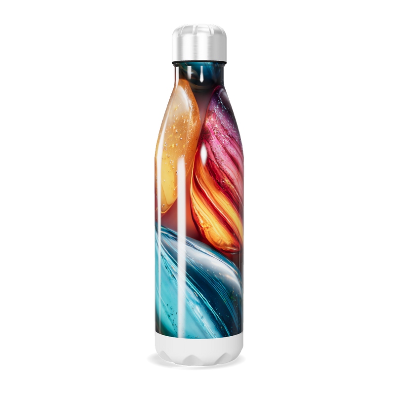 Garrafa Inox - Estampa Colorida Moderna