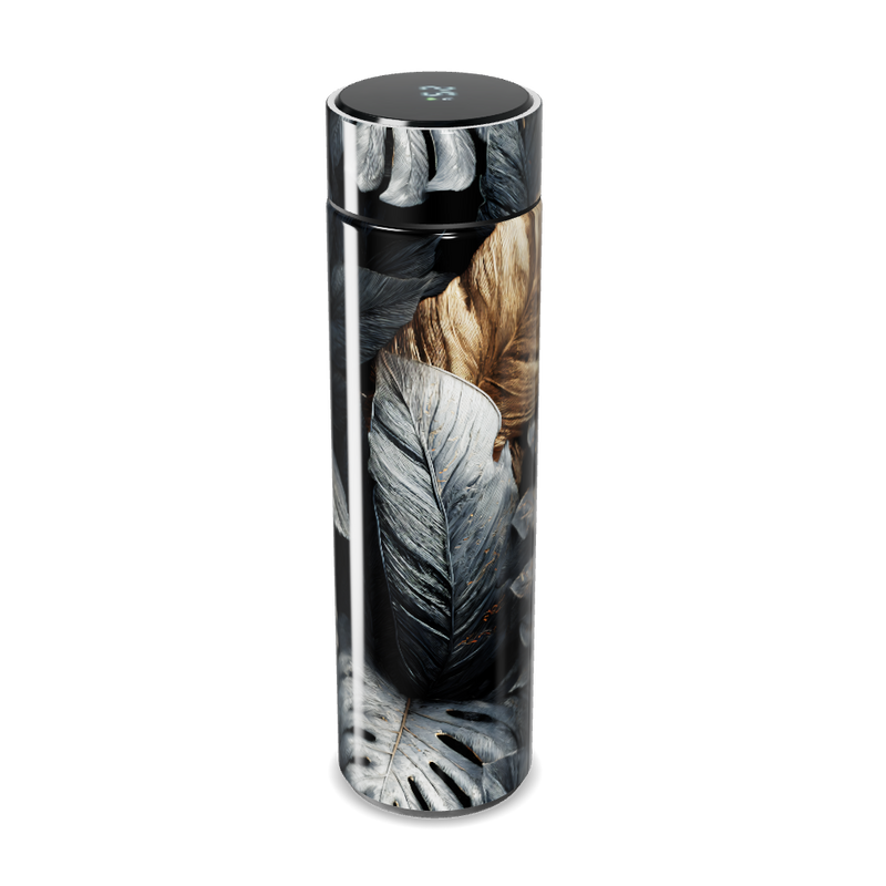 Garrafa Térmica Touch - Estampa de Penas