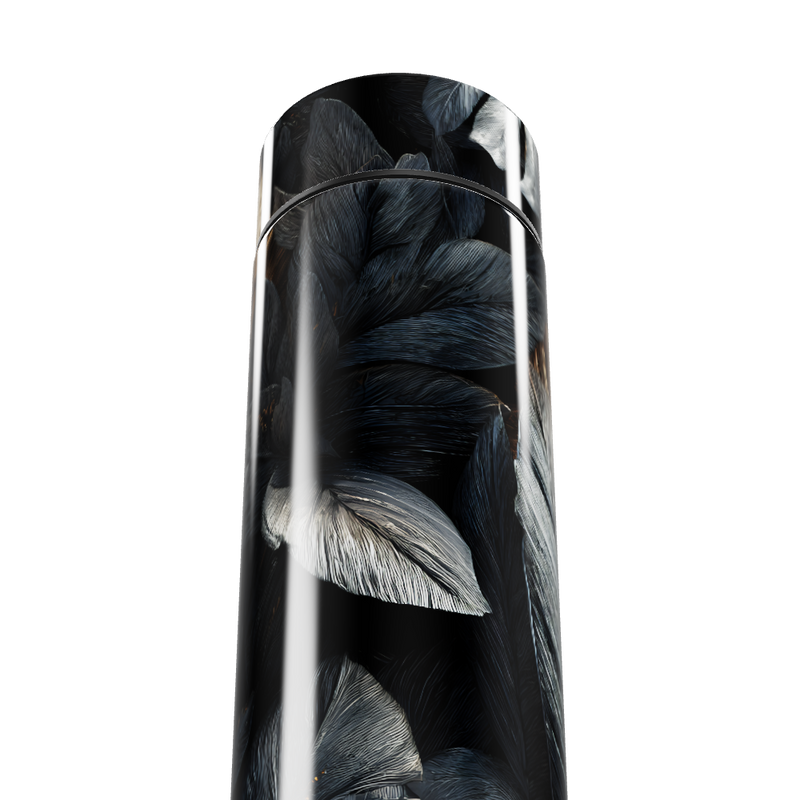 Garrafa Térmica Touch - Estampa de Penas