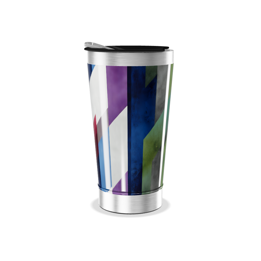 Copo Térmico - Estampado Multicolorido