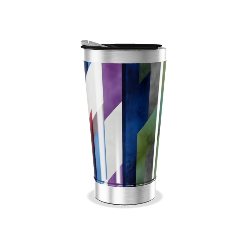 Copo Térmico - Estampado Multicolorido