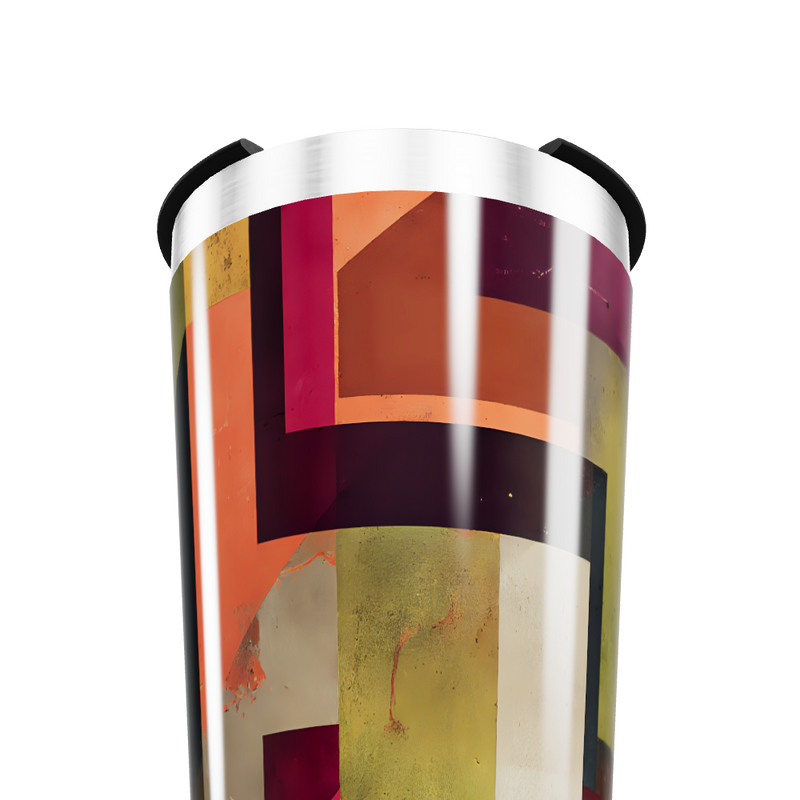 Copo Térmico - Estampa Geométrica Colorida