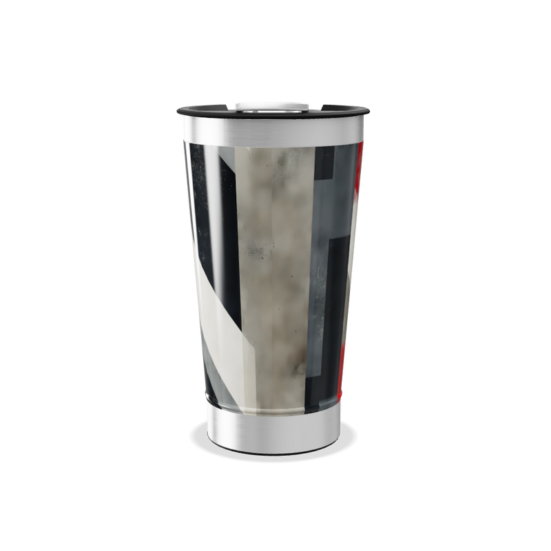 Copo Térmico - Estampa Geométrica Colorida