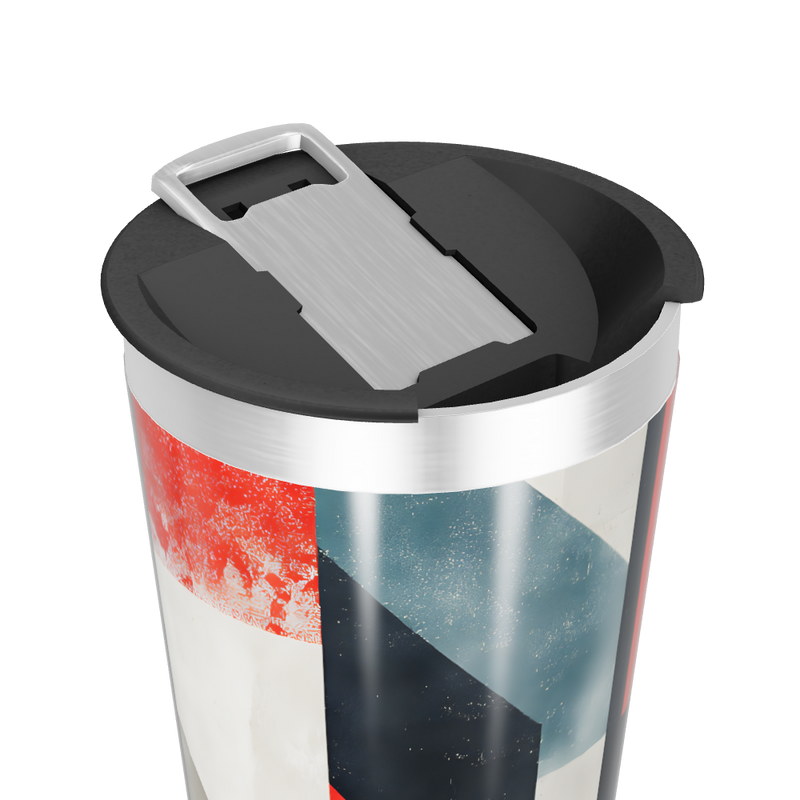 Copo Térmico - Estampa Geométrica Colorida