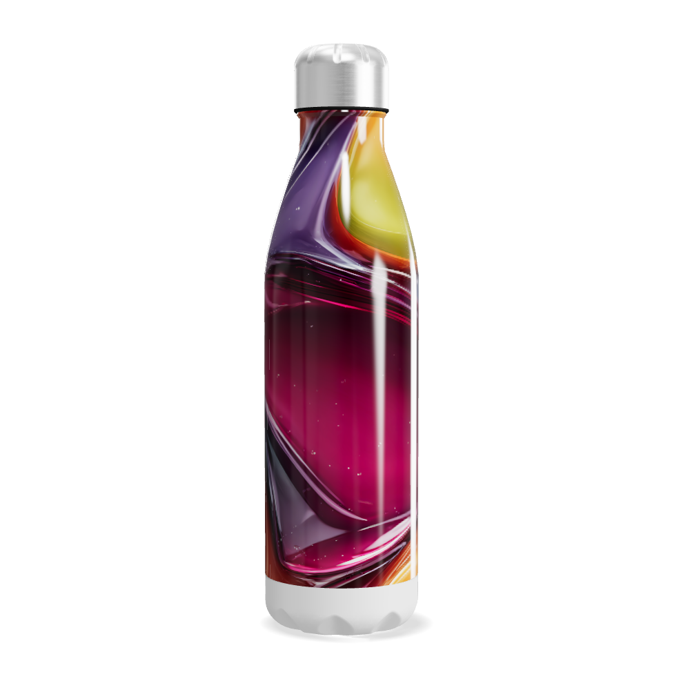 Garrafa Inox Multicolorida Design Moderno