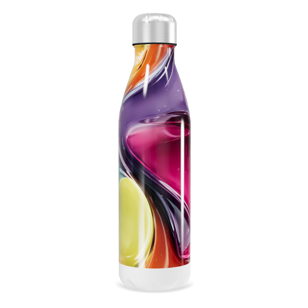 Garrafa Inox Multicolorida Design Moderno