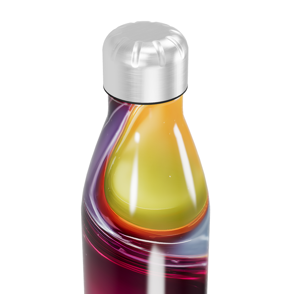 Garrafa Inox Multicolorida Design Moderno