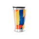 Copo Térmico - Colorido com Estampa Geométrica