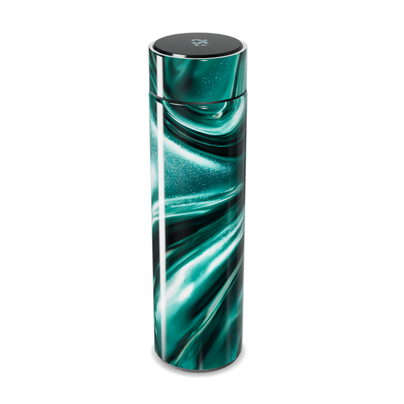 Garrafa Térmica Touch - Verde Marmorizada