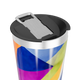 Copo Térmico - Colorido com Estampa Geométrica