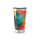 Copo Térmico - Com Estampa Geométrica Colorida