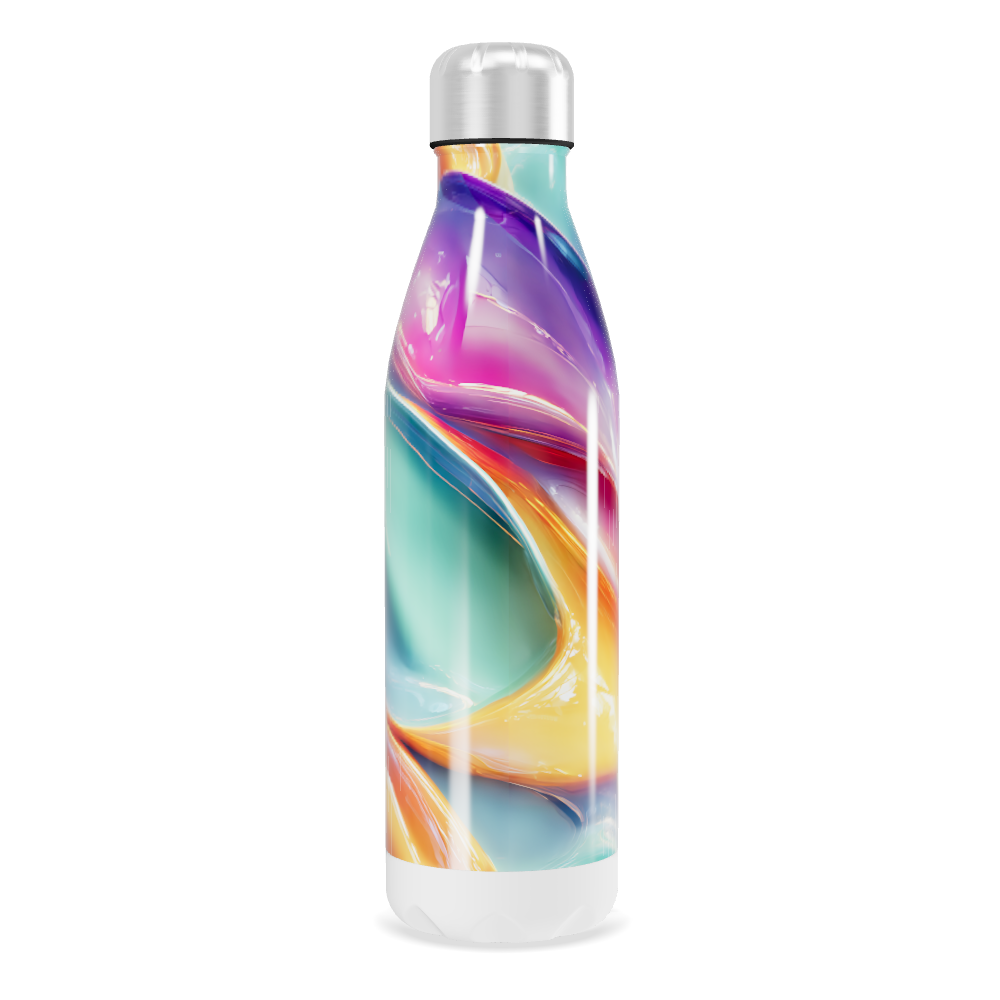 Garrafa Inox - Estampa Colorida