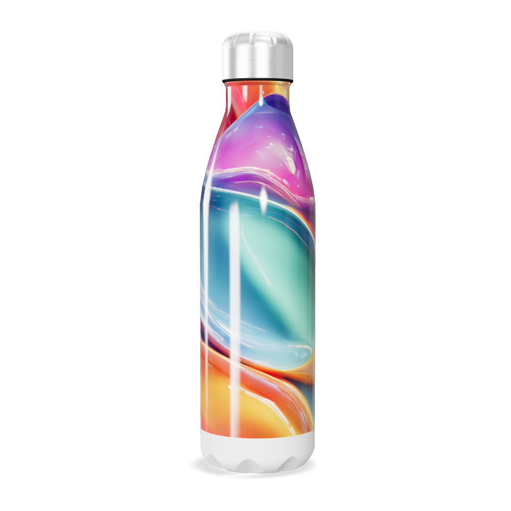 Garrafa Inox - Estampa Colorida