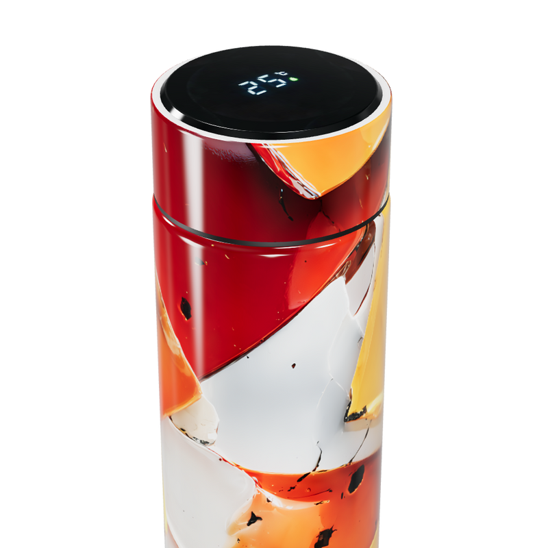 Garrafa Térmica Touch - Estampa Colorida Digital