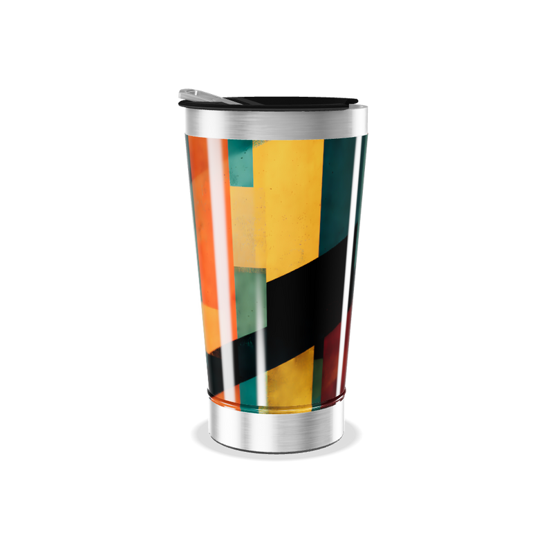 Copo Térmico - Estampa Colorida Inox