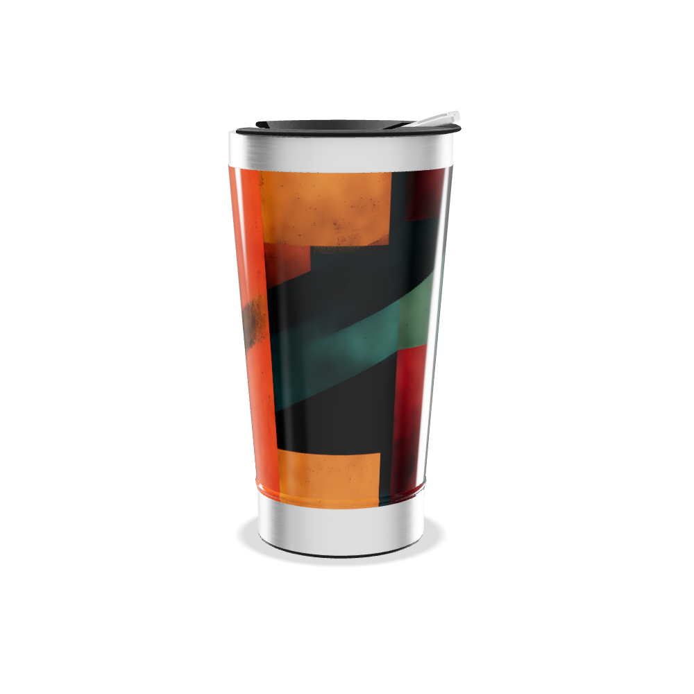 Copo Térmico - Estampa Colorida Inox