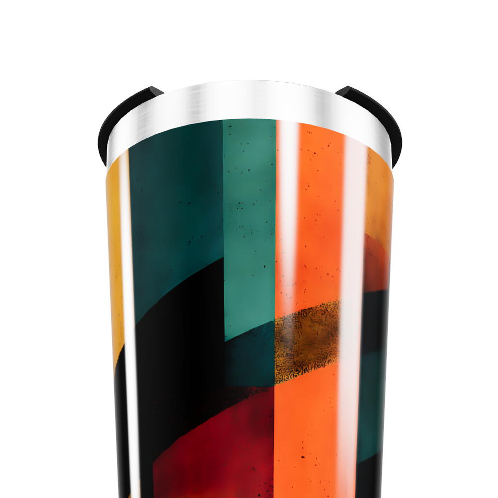 Copo Térmico - Estampa Colorida Inox