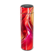 Garrafa Térmica Touch - Vermelha com Estampa Abstrata