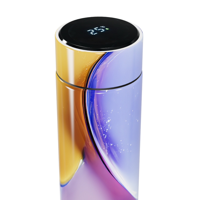 Garrafa Térmica Touch - Multicolorida Digital