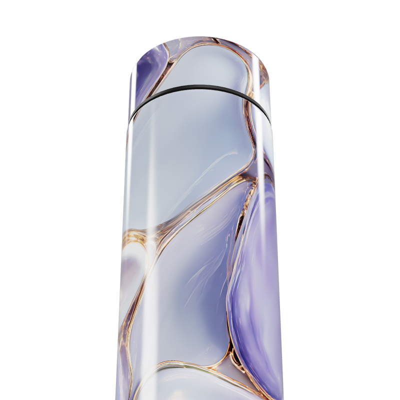 Garrafa Térmica Touch - Mármore Roxo Digital